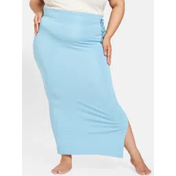 Curves By ZeroKaata Women Plus Size Seamless Saree Shapewear With Side Drawstring-picture-38