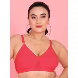 Curvy Love Full Coverage Non Padded Cotton Everyday Bra With All Day Comfort image 1