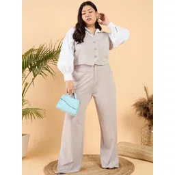 curvy street Solid Women Waistcoat-picture-18