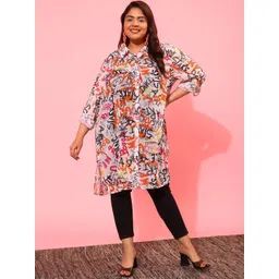 curvy street Women Regular Fit Printed Casual Shirt-picture-20