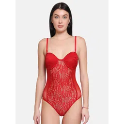 CURWISH Self-Design Shoulder Straps Bodysuit-picture-37