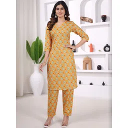 CushionCue Women Yellow Co-Ords-picture-14