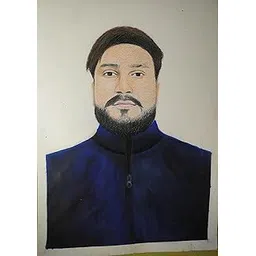 Customized Handmade Colour pencil sketch portrait on A4 size Paper | Best gift for birthday, Anniversary, Valentine's day-picture-10