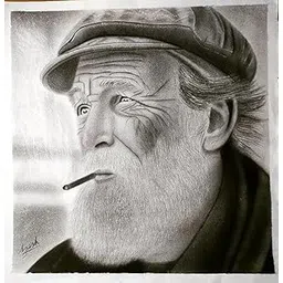 Customized Pencil Sketch from Photo Online India – Handmade Family Portrait (A3)-picture-35