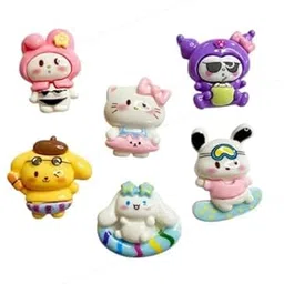 Cute Animal Resin Figurines Set,Different Kawaii Characters Perfect for DIY Projects, Room Decor, and Children's Gifts (Figurines)-picture-12
