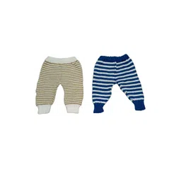 Cute Collection Unisex Kids Pack of 2 Hand Made Striped Woollen pyjama-picture-33