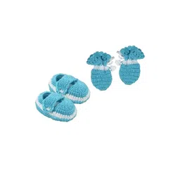 Cute Collection Unisex Kids Pure Wool Booties with Mitten-picture-11