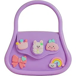 Cute Mini Handbag Collection for Girls Small Fashion Shoulder Purse with Decorative Charms Kids Toy Style Accessory in Multiple Colors-picture-35