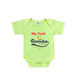 Cute Pals Infants Printed Short Sleeves Cotton Romper-picture-50
