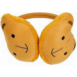 Cute Plush Earmuffs, Winter Ear Warmers with Sleeping Bear Design, Soft Fleece Ear Protection for Kids and Adults-picture-27