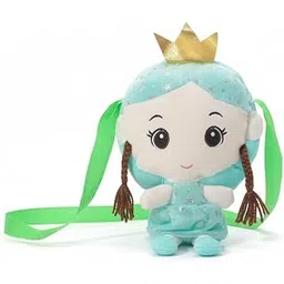 Cute Soft Plush Doll Sling Bag for Girls | Kids Crossbody Shoulder Bag | Lightweight & Adjustable Strap | Mini Soft Toy Purse for Toddlers & Children-picture-14