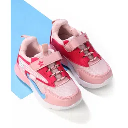 Cute Walk by Babyhug Casual Shoes With Velcro Closure - Pink-picture-26