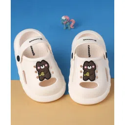 Cute Walk by Babyhug Clogs with Back Strap & Applique - Light Green-picture-20