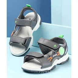 Cute Walk by Babyhug Sandals Male Grey 26-picture-12