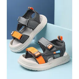 Cute Walk by Babyhug Sandals with Velcro Closure - Grey-picture-26