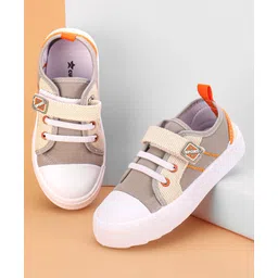 Cute Walk by Babyhug Slip On Casual Shoes with Velcro Closure - Grey-picture-39