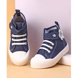 Cute Walk by Babyhug Slip On Casual Shoes with Velcro Closure - Navy-image-20