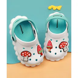 Cute Walk by Babyhug Slip On Clogs With Applique - White-picture-20