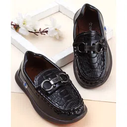 Cute Walk by Babyhug Slip On Loafer with Applique - Dark Brown-picture-24