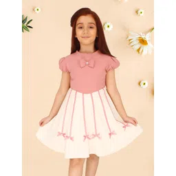 CUTECUMBER Girls Embellished Fit & Flare Dress-picture-54