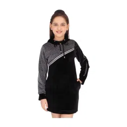 Cutecumber Kids Black Regular Fit Dress-picture-40