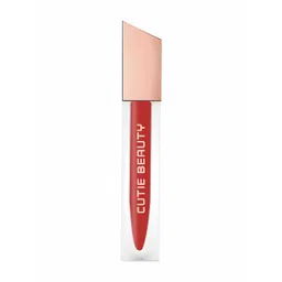 CUTIE BEAUTY Long-Lasting Matte Liquid Lipstick - 6 ml - Ferrari Red - 25-picture-25