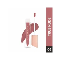 CUTIE BEAUTY Long-Lasting Matte Liquid Lipstick - 6 ml - True Nude - 06-picture-21