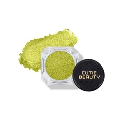 CUTIE BEAUTY Loose Shimmer Glitter Pigment Eyeshadow - Lime Green 230-picture-38