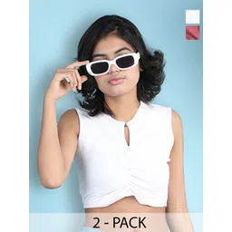 Cutiekins Embellished Cotton Crop Top-picture-13