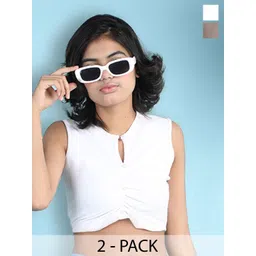 Cutiekins Embellished Cotton Crop Top-picture-32