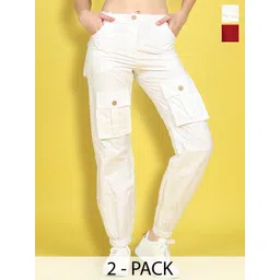 Cutiekins Girls Easy Wash Cargos Trousers-picture-28