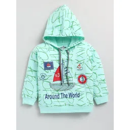 Cutopies Boys Printed Hooded Sweatshirt-picture-37