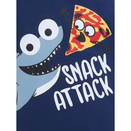 Cutopies Boys Printed Pure Cotton T-shirt With Shorts image 2