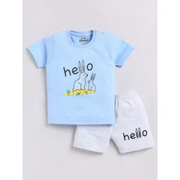 Cutopies Boys Printed T-shirt with Shorts-picture-31