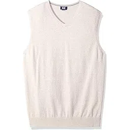 cutter & buck Men's Cotton-Rich Lakemont Anti-Pilling V-Neck Sweater Vest,-picture-39