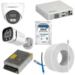 Cybernautt 2.4MP Full Colour HD Indoor &a; Outdoor CCTV Combo Kit with 4Ch DVR, 2 Bullet Camera, 1 Dome Camera, 4Ch SMPS, 50m Cable, 1TB HDD &a; Connector-picture-30