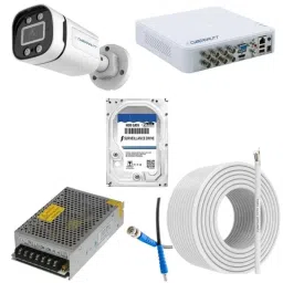 Cybernautt 2.4MP Full Colour HD Indoor &a; Outdoor CCTV Combo Kit with 8Ch DVR, 7 Bullet Camera, 8Ch SMPS, 50m Copper Cable, 2TB HDD &a; Connectors-picture-12