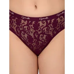 CYMRITE Women Net Lace Mid-Rise Panty Briefs-picture-26