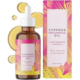 Cyperus Rotundus Hair Removal Oil 60ml | Natural Body Hair Reduction Oil | Hair Growth & | Moisturizing Skin Care for Arms, Legs, Underarms & Bikini Area (1)-picture-19