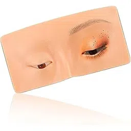 d-divine Makeup Practice Face Board, Silicone Makeup Face - Practice Skin Board,for Makeup PEye Makeup Practice for Beginner Makeup Artist The Perfect Makeup (SKIN, 1 - Pcs) Natural-picture-37