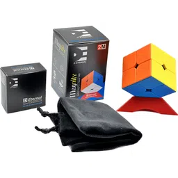 d eternal Magnity 2M Cube 2x2 (Magnetic) Stickerless Magic Speed Cube Puzzle Game for Kids-picture-26