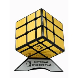 d eternal Mirror Cube 3x3 Speedcube Gold Mirror Blocks 3x3x3 Puzzle Cube With Cube Stand-picture-16