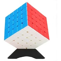 D ETERNAL Moyu Meilong 5 5X5 High Speed Stickerless Magic Puzzle Cube Toy,Multicolor, Teen-image-18