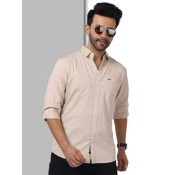 D Finish Men Smart Fit Solid Spread Collar Cotton Casual Shirt-picture-28