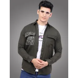 D Finish Men Smart Striped Casual Shirt-picture-28