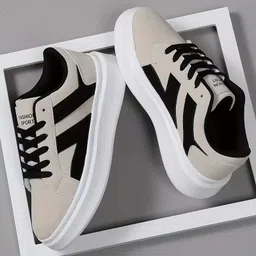 d got Low Top EVA Sole Round Toe Lace Up Microfiber Fabric Men Casual Sports Shoes Sneakers For Men-picture-42