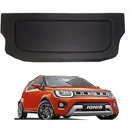 D H Digital Motor Car Parcel Tray/Boot Luggage Tray Compatible with Ignis | Rear Diggi Cover | Perfect Fitting | Heavy-Duty Black Plastic-picture-10