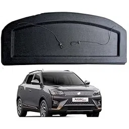 D H Digital Motor Car Parcel Tray/Boot Luggage Tray Compatible with XUV400 EV | Rear Diggi Cover | Perfect Fitting | Heavy-Duty Black Plastic-picture-11