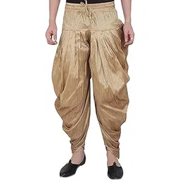 D KINGS Mens Cotton Silk Patiala/Peshavri/Dhoti for MEN FREE SIZE-picture-31