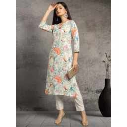 d w apparels Mom&Bae Women Pink Kurtas-picture-23